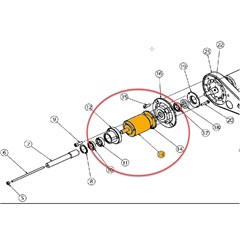 ProTool Gearbox for 32in and 29in Water Powered Rotary Brush