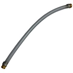 ProTool Hose 3/4in Clear Braid Male GH to Female GH 24in