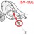 Counter Rotating Solar Brush 16in   with Floating Brush Parts List Image 3