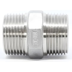 Nipple Hex Stainless Steel 1/2 in ProTool