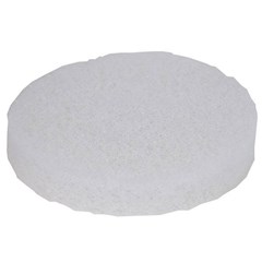 Pad Round Soft White Polish Pad