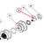 Water Powered Rotating Brush 32in and 39in Parts List Image 7