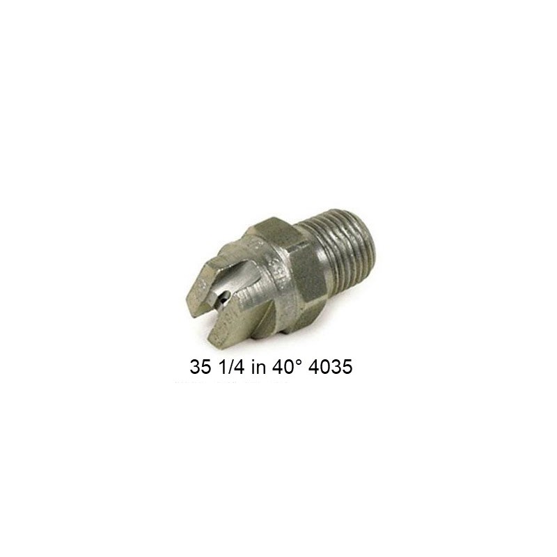 ProTool 35 Nozzle Tip SS 40 Degree 4035 1/4 npt Softwash 