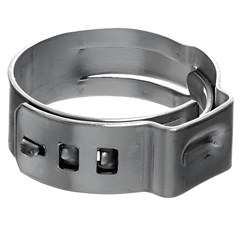 Clamp Crimp 198 Single Ear SS (ea)