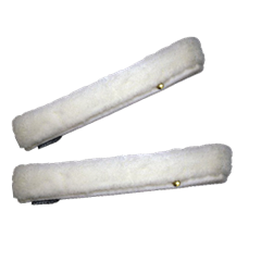 Sorbo White Sleeve w/ith Brass Snaps 