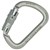 ANSI XL Steel TripleLock Carabiner White