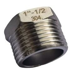 Bushing Hex SS 1in X 1/2in