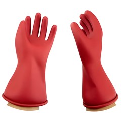 Gloves 5kv Rated  Class 0 Large Natural Rubber