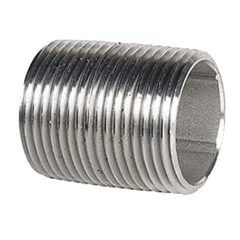 Nipple Closed Stainless Steel 1/2in ProTool
