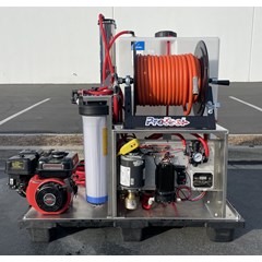 Dual User Solar Skid Brush Robot
