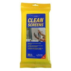 Clean Screens Wipes w/ Clip Strip Ettore