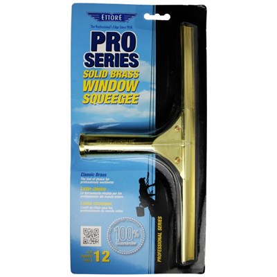 Ettore Classic Squeegee Brass 12 inch Ettore Classic Squeegee Brass 12 inch