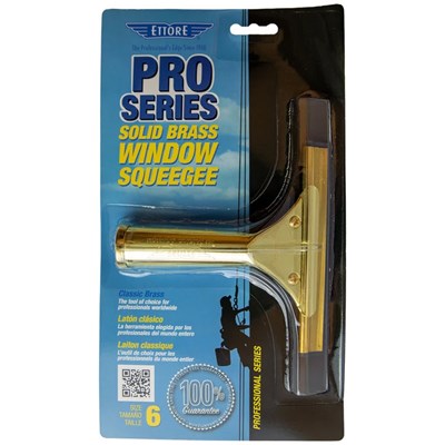 Ettore Classic Squeegee Brass 6 inch Ettore Classic Squeegee Brass 6 inch