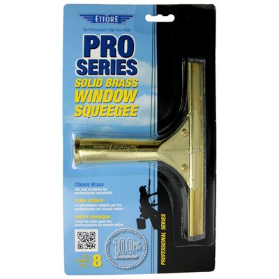 Ettore Classic Squeegee Brass 8 inch Ettore Classic Squeegee Brass 8 inch
