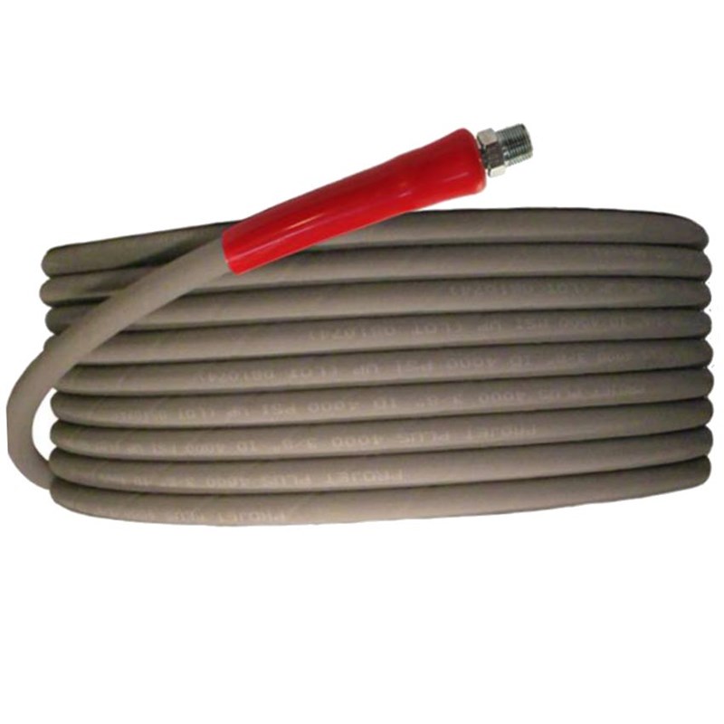 Hose Flextral Gray 50ft 6000psi 2 Wire Pressure Washing