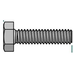 Hex Screw 3/8-16 x 3/4in  (Bracket to Plate)