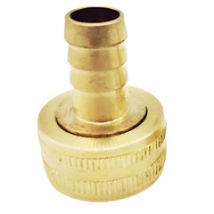 Hose Barb 3/8in barb to 3/4in GH Female with swivel 