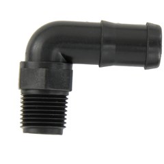 ProTool Hose Barb 90deg 1/2in M Thread X 3/4in