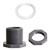 Bulkhead Fitting 1/2in FNPT PVC Image 1