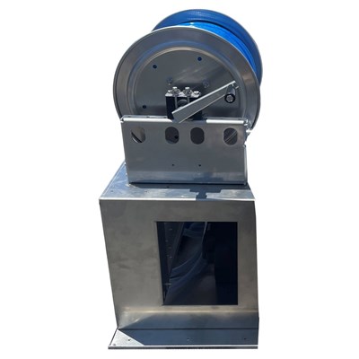 Soft Wash Metering System Reel Stand Image 2 Soft Wash Metering System Reel Stand Image 2