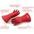 Gloves 5kv Rated  Class 0 Large Natural Rubber Image 2