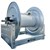Reel 200ft 1/2in or 300ft 3/8in hose Aluminum Reel SS Swivel  SH Capable Image 2