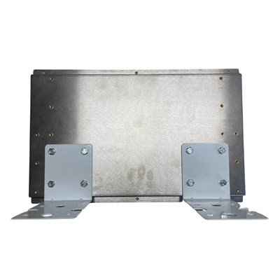 ProTool Wall Mount Plate for 2 SS RO and 2 -20in Housings with Clear Sump Image 2 ProTool Wall Mount Plate for 2 SS RO and 2 -20in Housings with Clear Sump Image 2