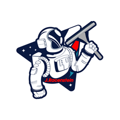 J.Racenstein Sticker Spaceman