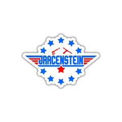 J.Racenstein Stars and Squeegees Sticker 