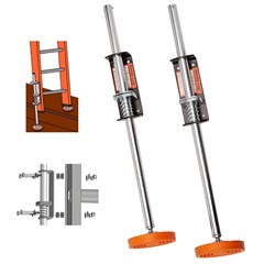 Ladder Leveler w/Rubber Feet (2 pack) Xtenda-Leg