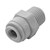 ProTool Male Connector Plastic 5/16in x 1/4in ProTool Male Connector Plastic 5/16in x 1/4in