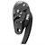 Descender ID S  7/16in Black Petzl