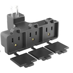 Power Adaptor 3 Way 110v Exterior