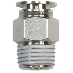 Male Connector 5/16in (8mm)  x 1/4in npt male