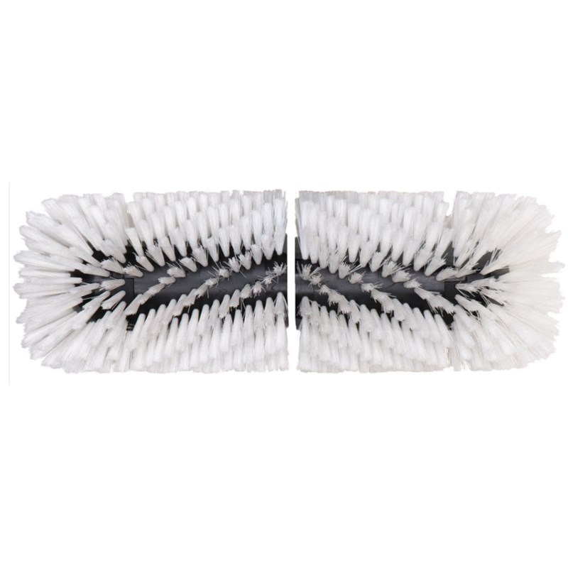 White 11.5 in. Brush, Left