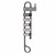 Rappel Rack SS Tie off bar and 5 Aluminum Brake Bars