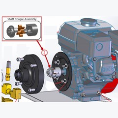 Shaft Coupler for HydroPump-G