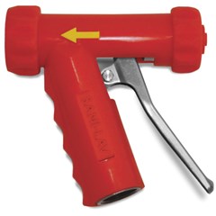 Spray Gun Softwash SS Variable Spray Red