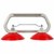 Suction Cup 04in Double RED Complete