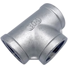 Tee 3/4in NPT Stainless Steel 304