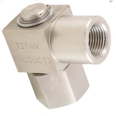 Swivel SS 1/2in NPT(female-female) Titan