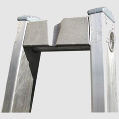Ladder Top 06ft Vee Groove Metallic Ladder Mfg. Corp. 