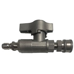 Ball Valve Quick Connect SS 3/8in6000psi