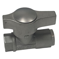 Ball Valve Stainless  Steel Quarter Turn 3/8in 6000psi